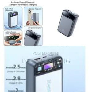 Yesido Power Bank/Portable Charger With a Digital Display - Multicolor