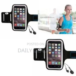 Armband With Key Holder for Smartphones