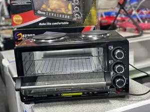 Blueflame 35 Liters Electric Mini Oven With Two Hot Plates / Hobs