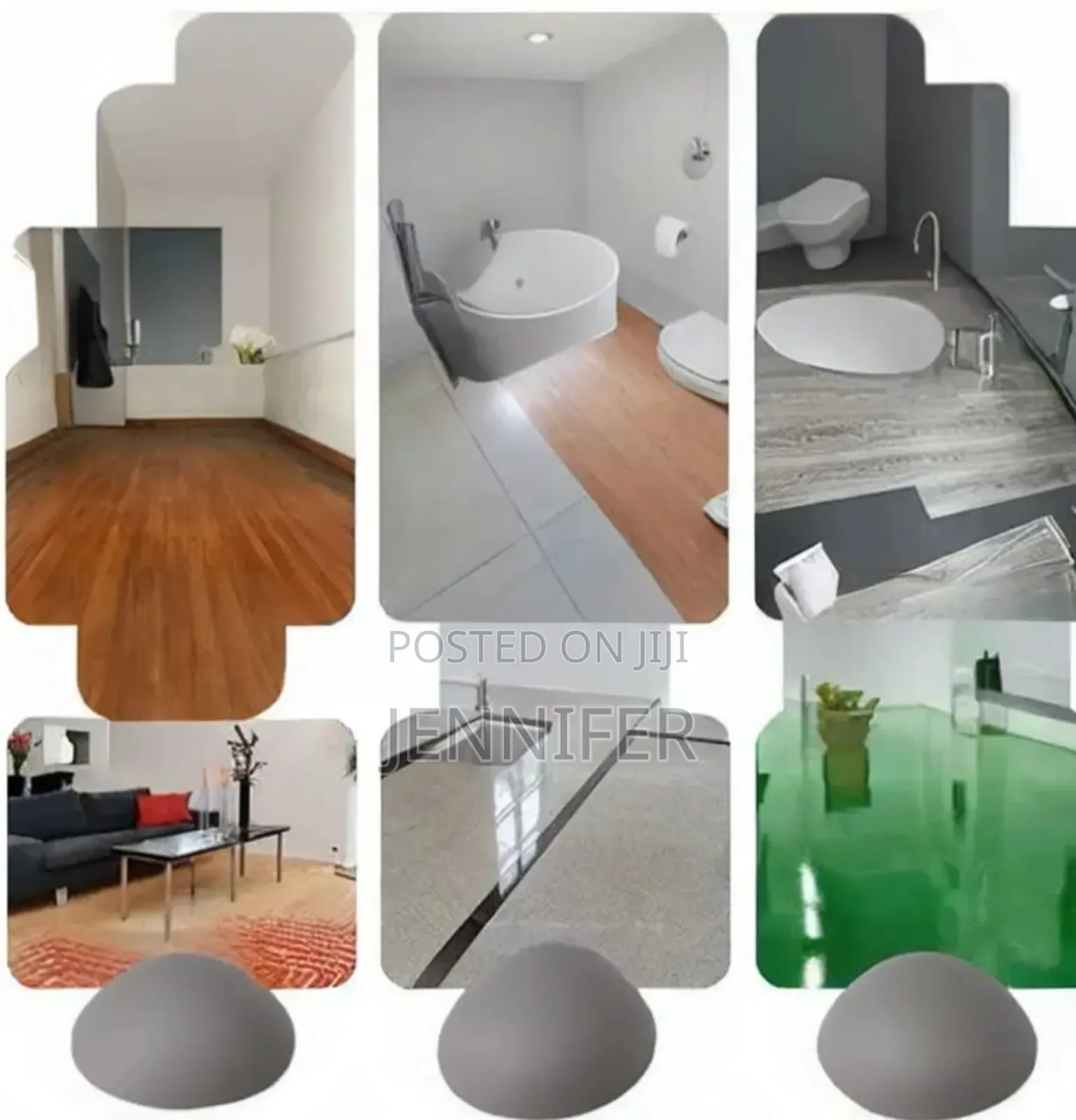 One Piece Waterproof Self Adhesive PVC Vinyl Floor Tiles 91cm by 5cm