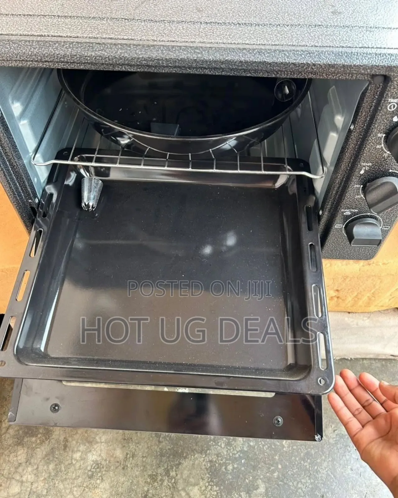 Blueflame 45 Liters Electric Mini Oven With Special Round Tray- Inox