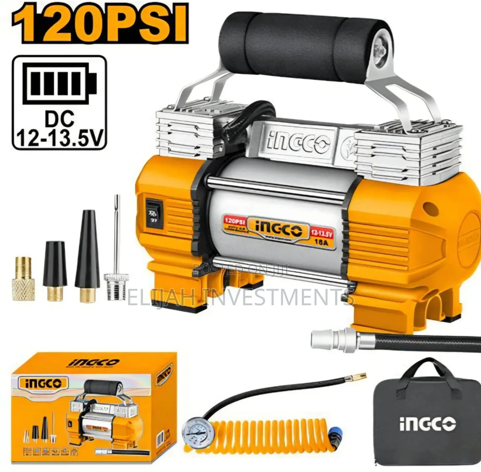 Ingco Aac2508 Auto Air Compressor.