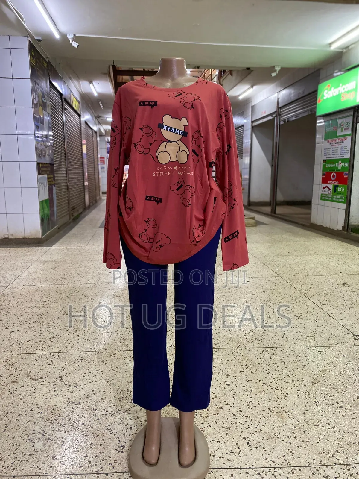 Unisex Cotton Hooded Sleepwear(18 To 30 Years) - Multicolour