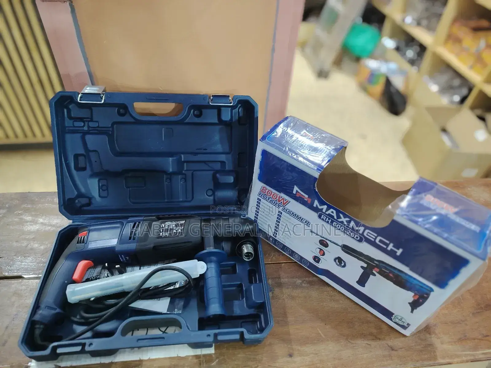 800w Rotary Hammer Drill (Maxmech)