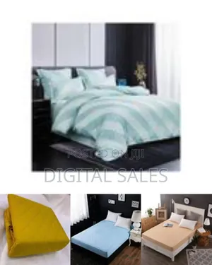 Quilted Fitted Mattress Protector / Pad (180 X 200cm) - Multicolor