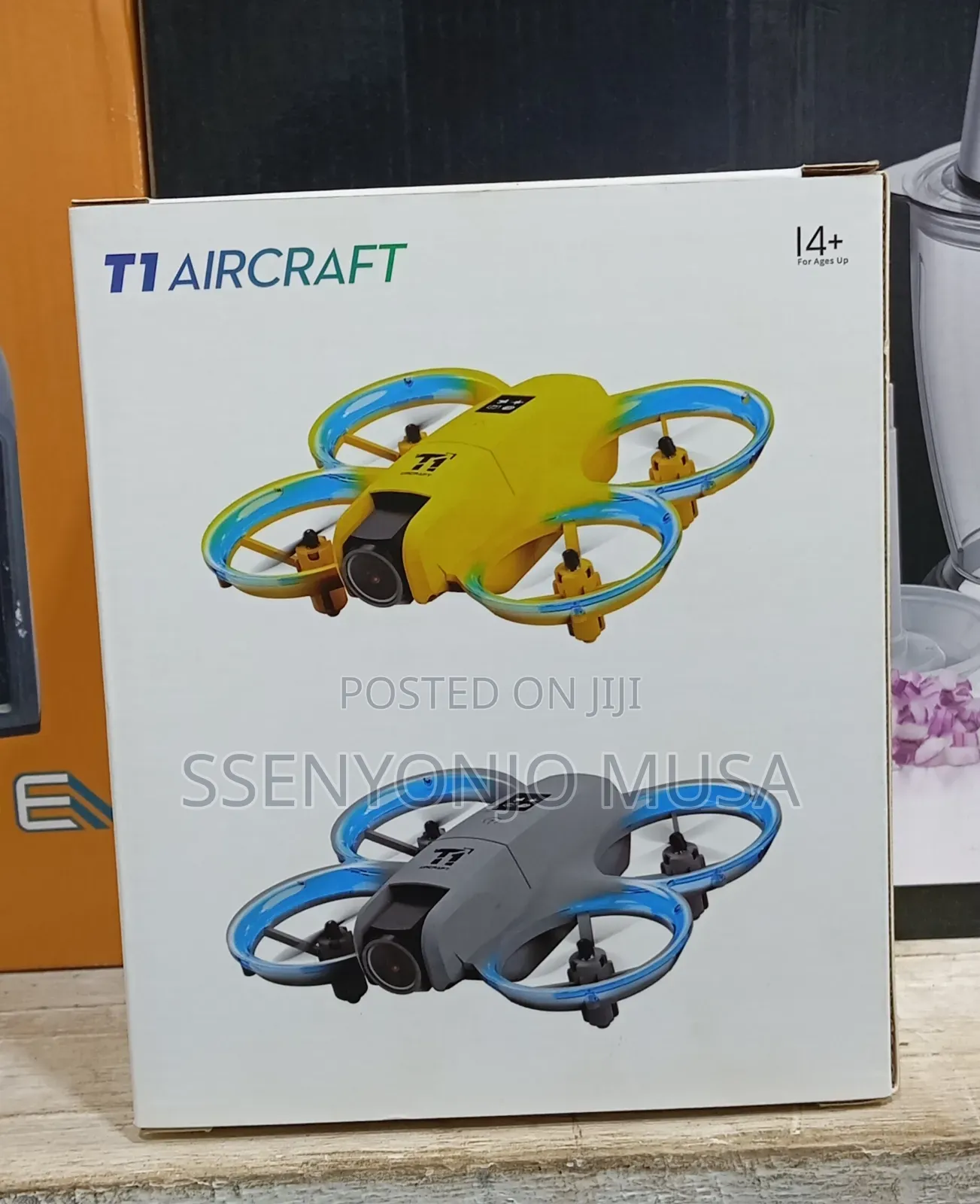Aircraft T1 Mini Drone | 1080p Dual Camera | 250ft Range | 360° Crash