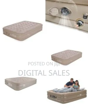 Premium Elevated Inflatable Air Mattress With Built-in Pump