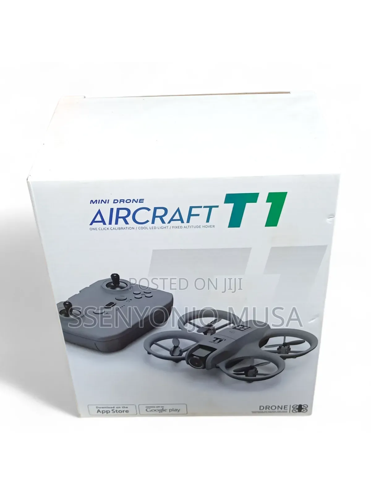 Aircraft T1 Mini Drone | 1080p Dual Camera | 250ft Range | 360° Crash