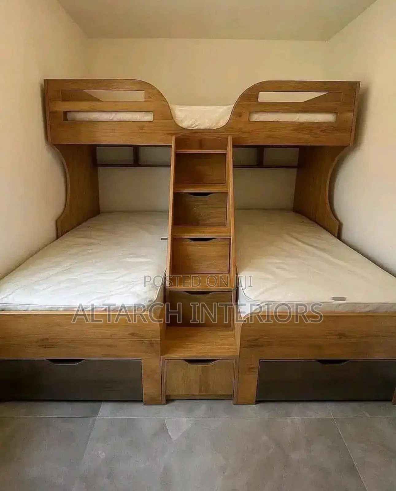 Modern Day 3 Beds Decker With 3x6 2pcs Down and 3ft Up and a Ladder