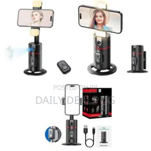 P02 Ai Intelligent Tracker 360° Rotating Auto Face Tracking Phone