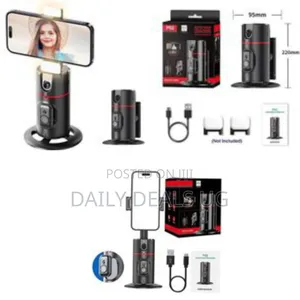 P02 Ai Intelligent Tracker 360° Rotating Auto Face Tracking Phone