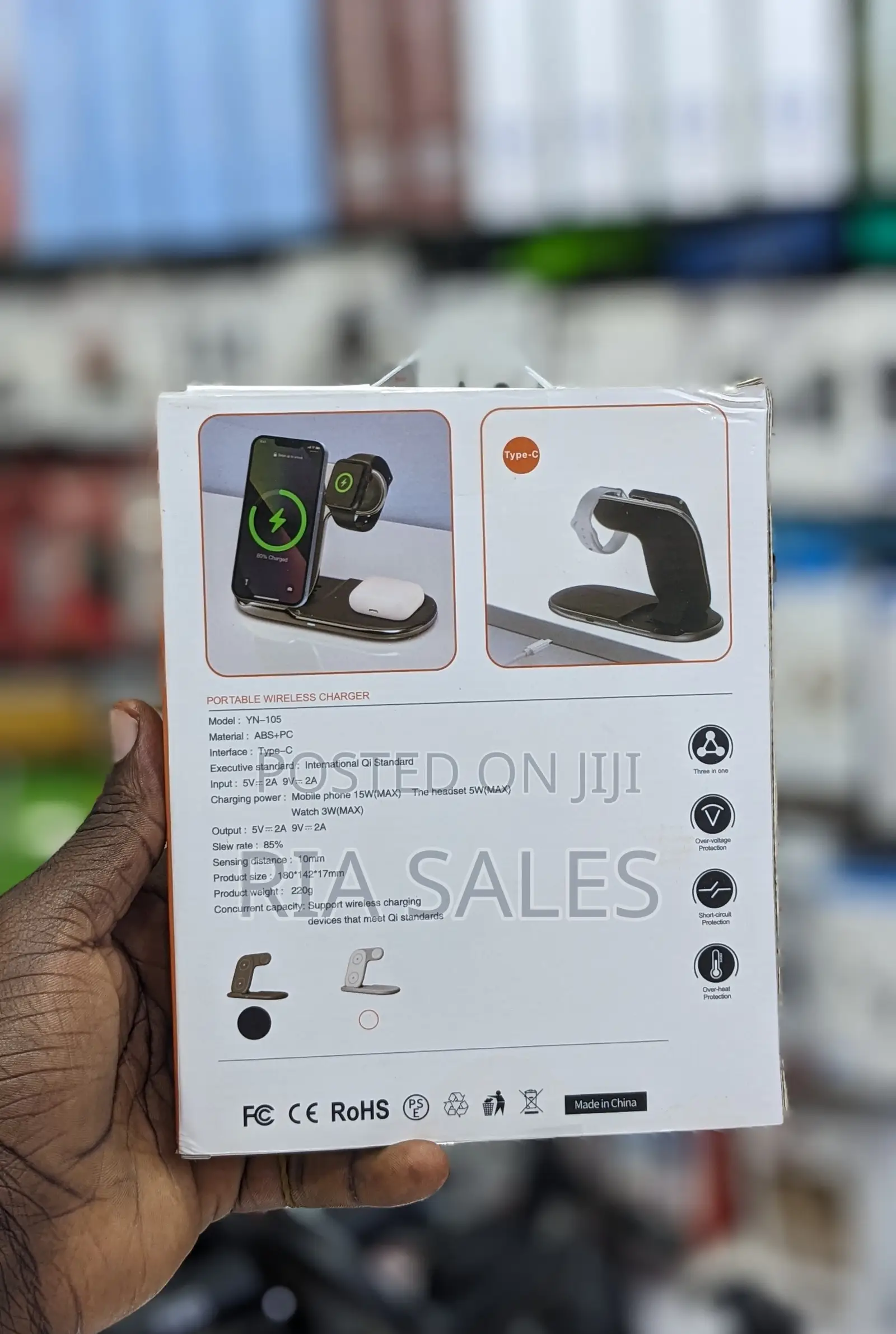 3 in 1 Wireless Fast Charger