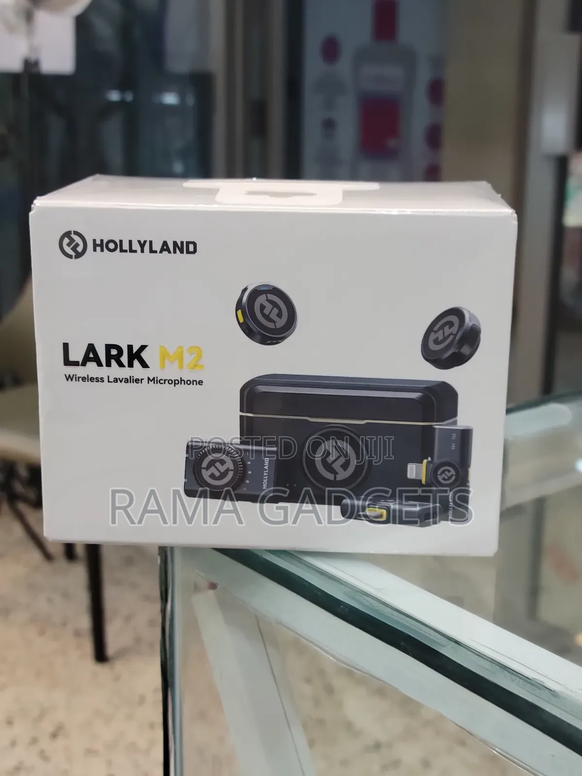 Hollyland Lark M2 Wireless Lavalier Microphone System.