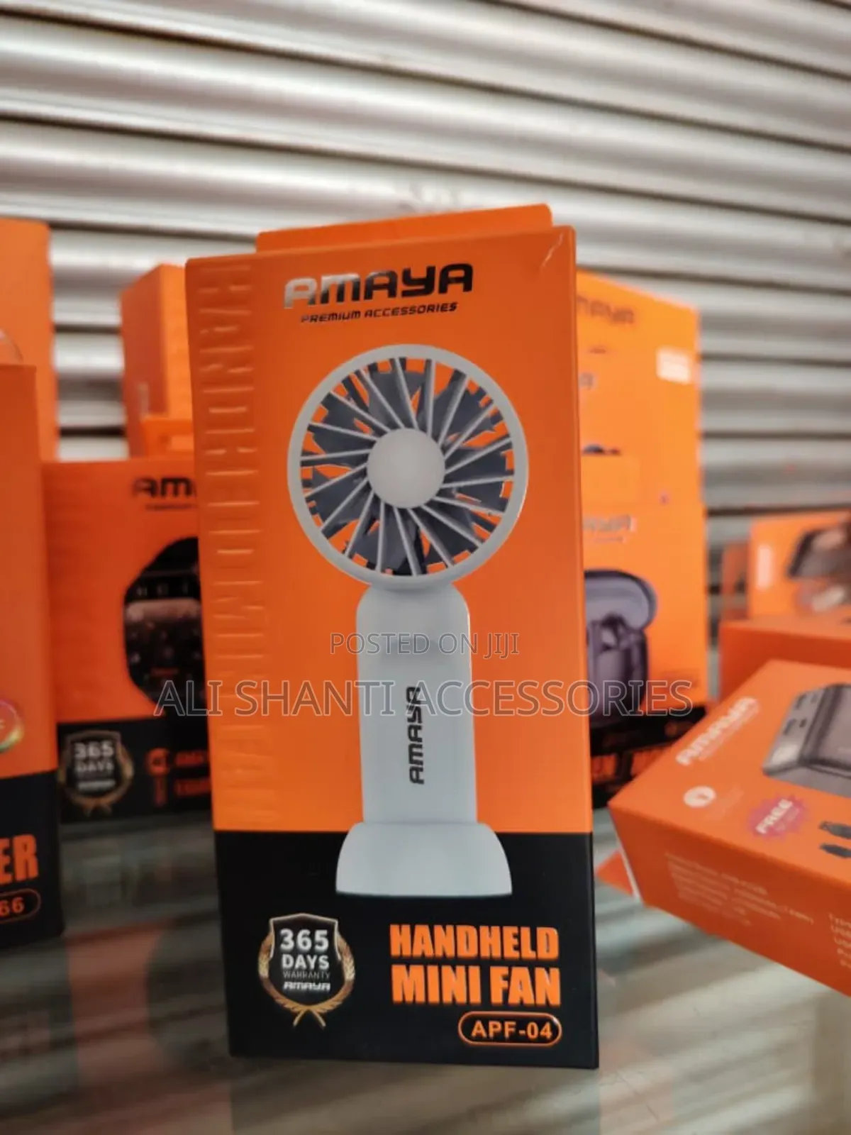 Amaya Handheld Mini Rechargeable Fan