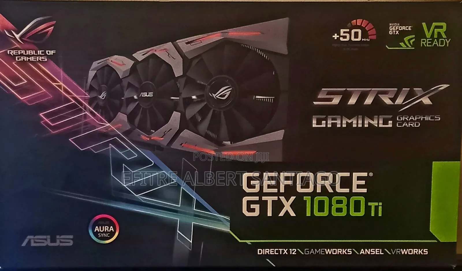 Asus GTX 1080 Ti 11gb