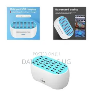 30-Port Usb Charging Station - Multicolor