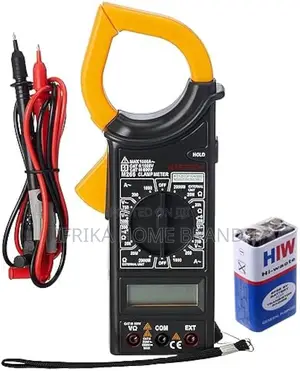 Ac Dc Digital Clamp Multimeter Auto Ranging Amp Current Voltage