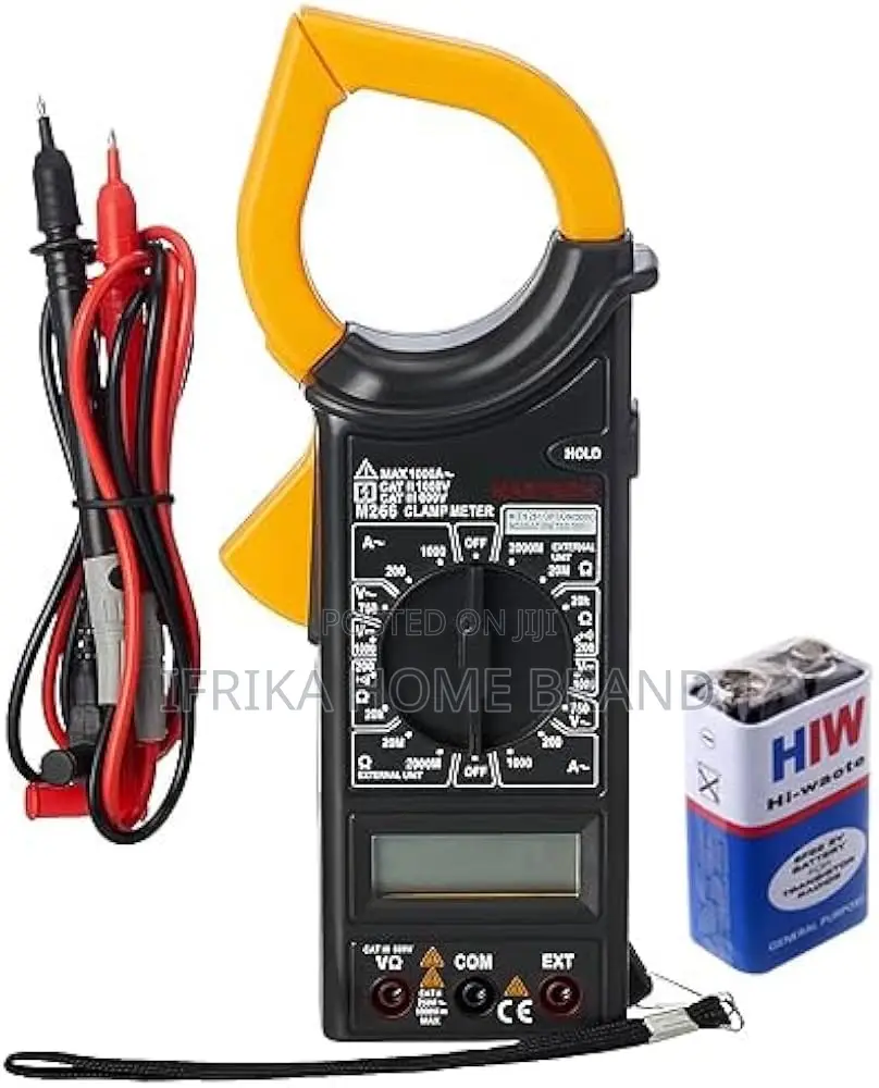 Ac Dc Digital Clamp Multimeter Auto Ranging Amp Current Voltage