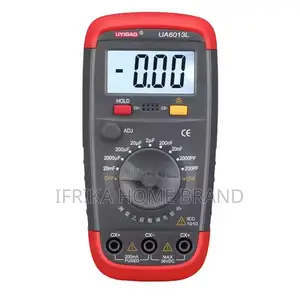 200pf to 20mf Capacitor Tester Ua6013l Auto Range Digital Multimeter