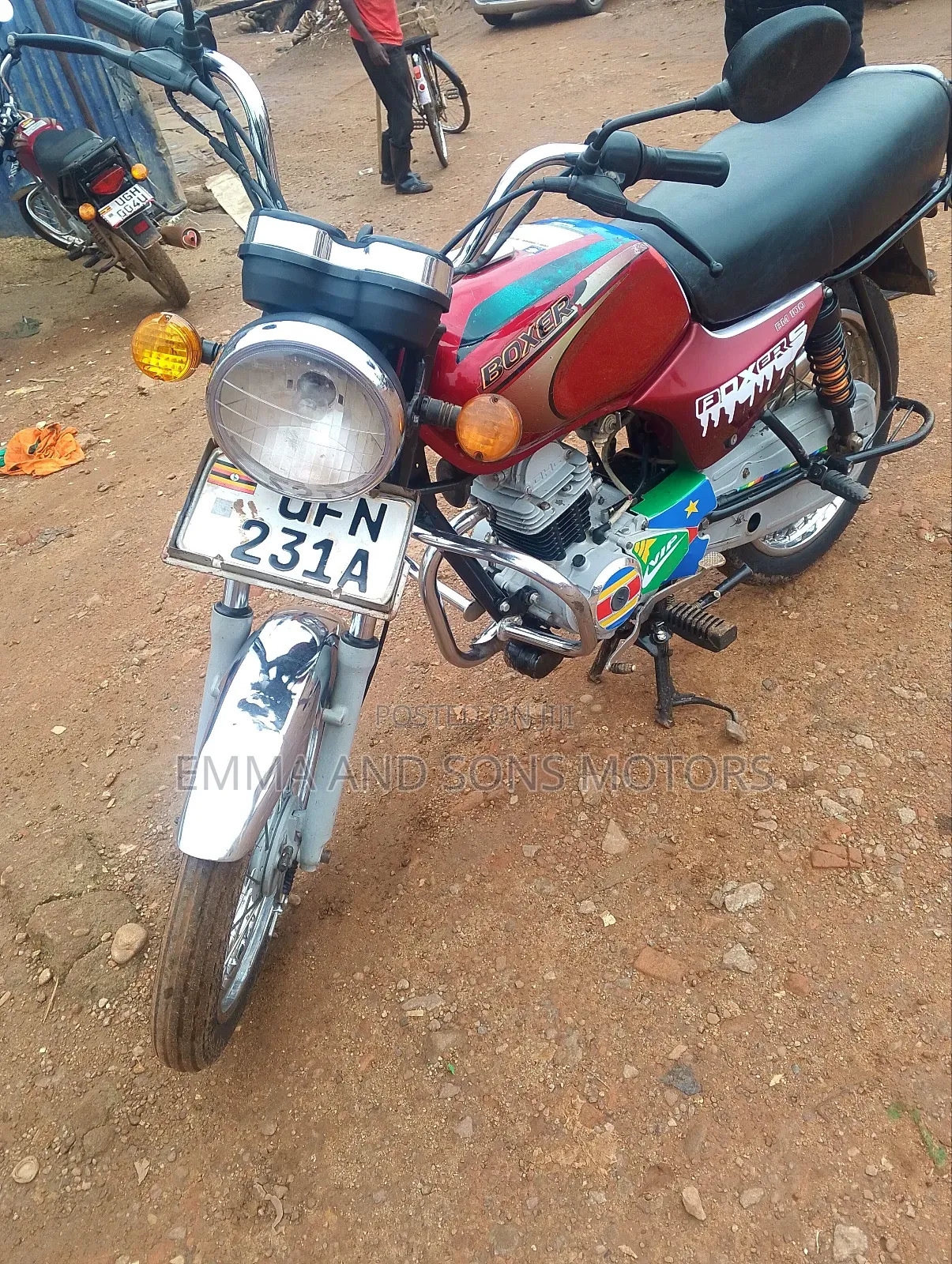 Bajaj Boxer 100 2023 Red