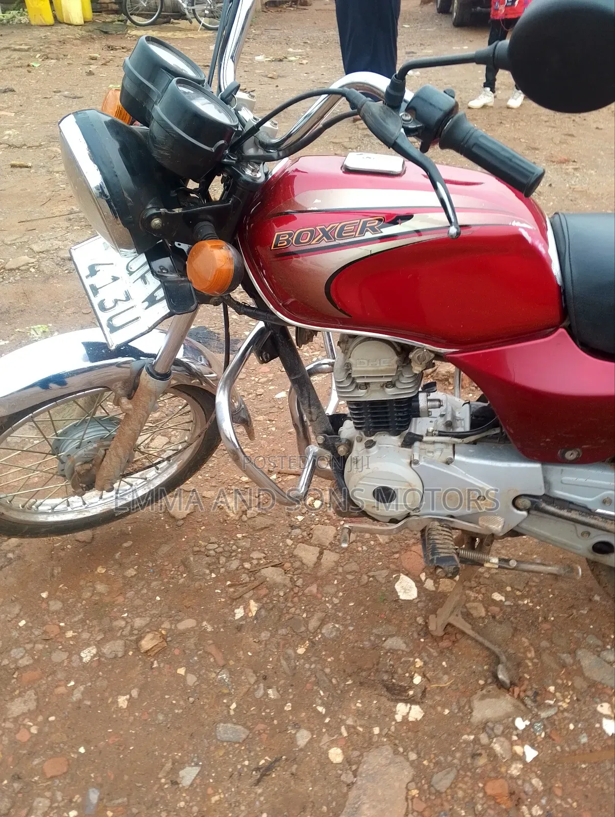 Bajaj Boxer 100 2023 Red