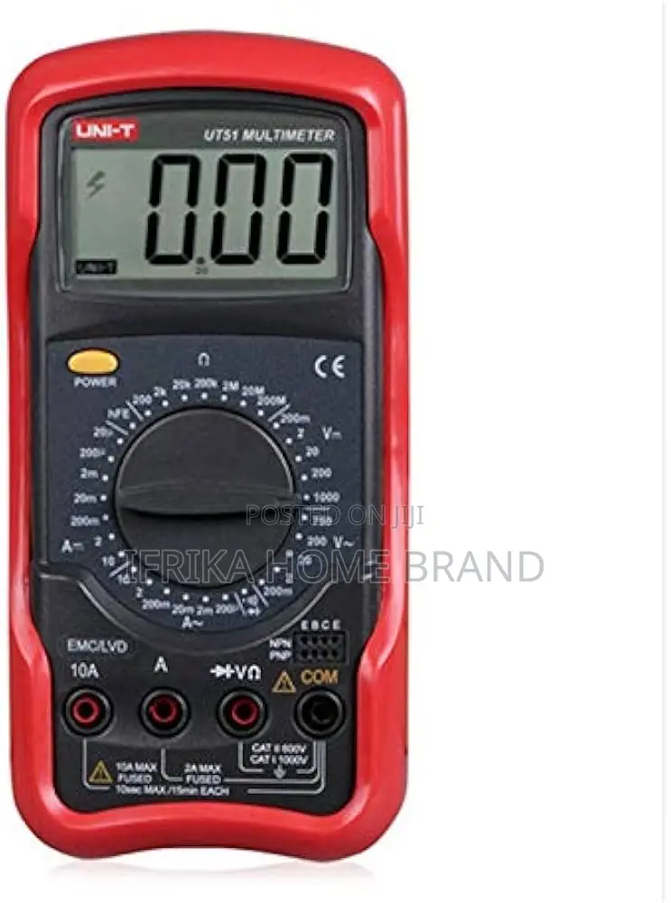 Uni-T Ut55 Digital Multimeter Dc Ac Volt Amp Ohm Capacitance Hz
