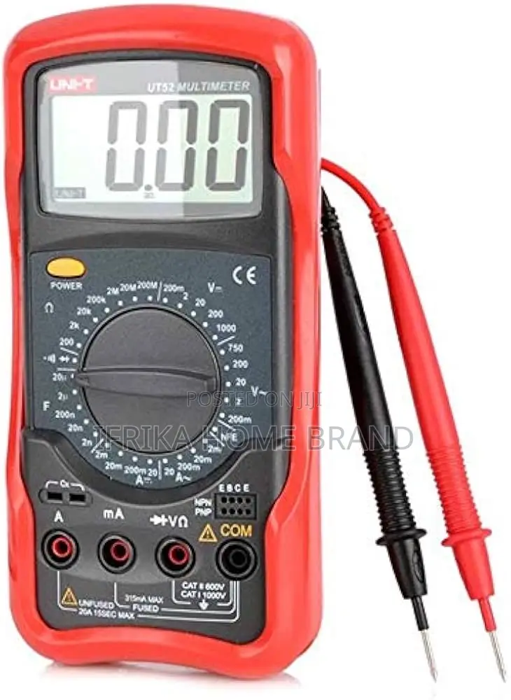 Uni-T Ut55 Digital Multimeter Dc Ac Volt Amp Ohm Capacitance Hz