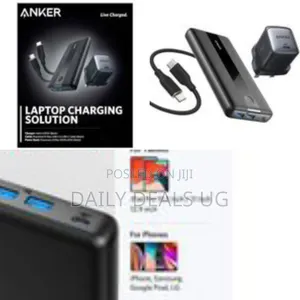 Anker Power Bank With a Wall Charger and Usb-C Cable - Multicolor
