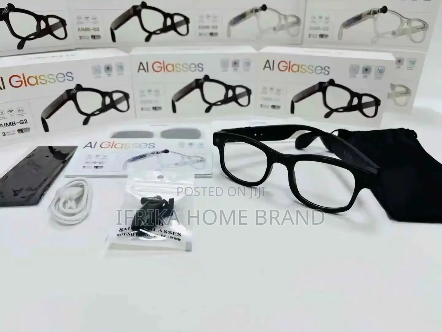 Ai Smart Glasses With Camera Bt Wireless G2