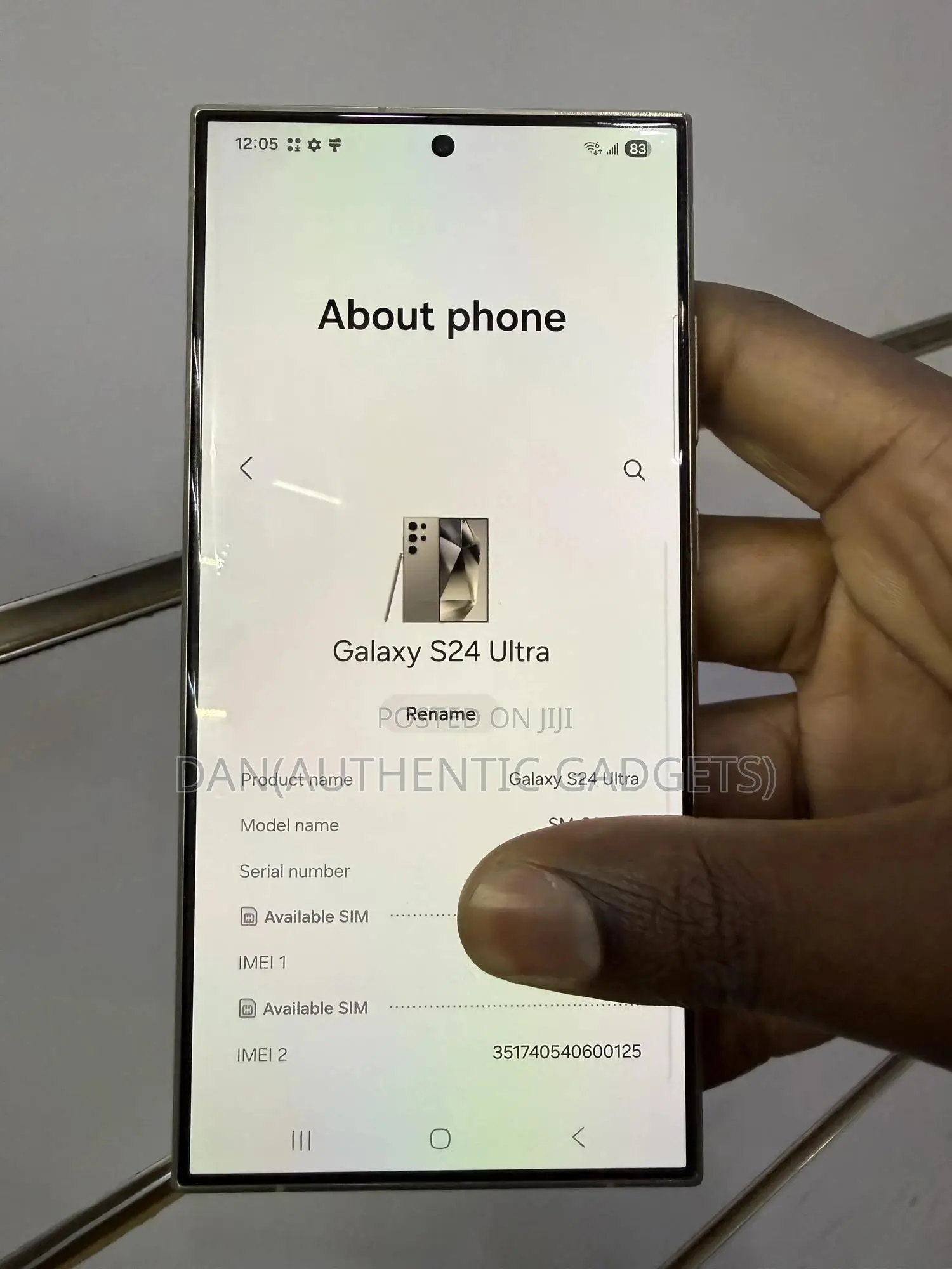 Samsung Galaxy S24 Ultra 512 GB Gray