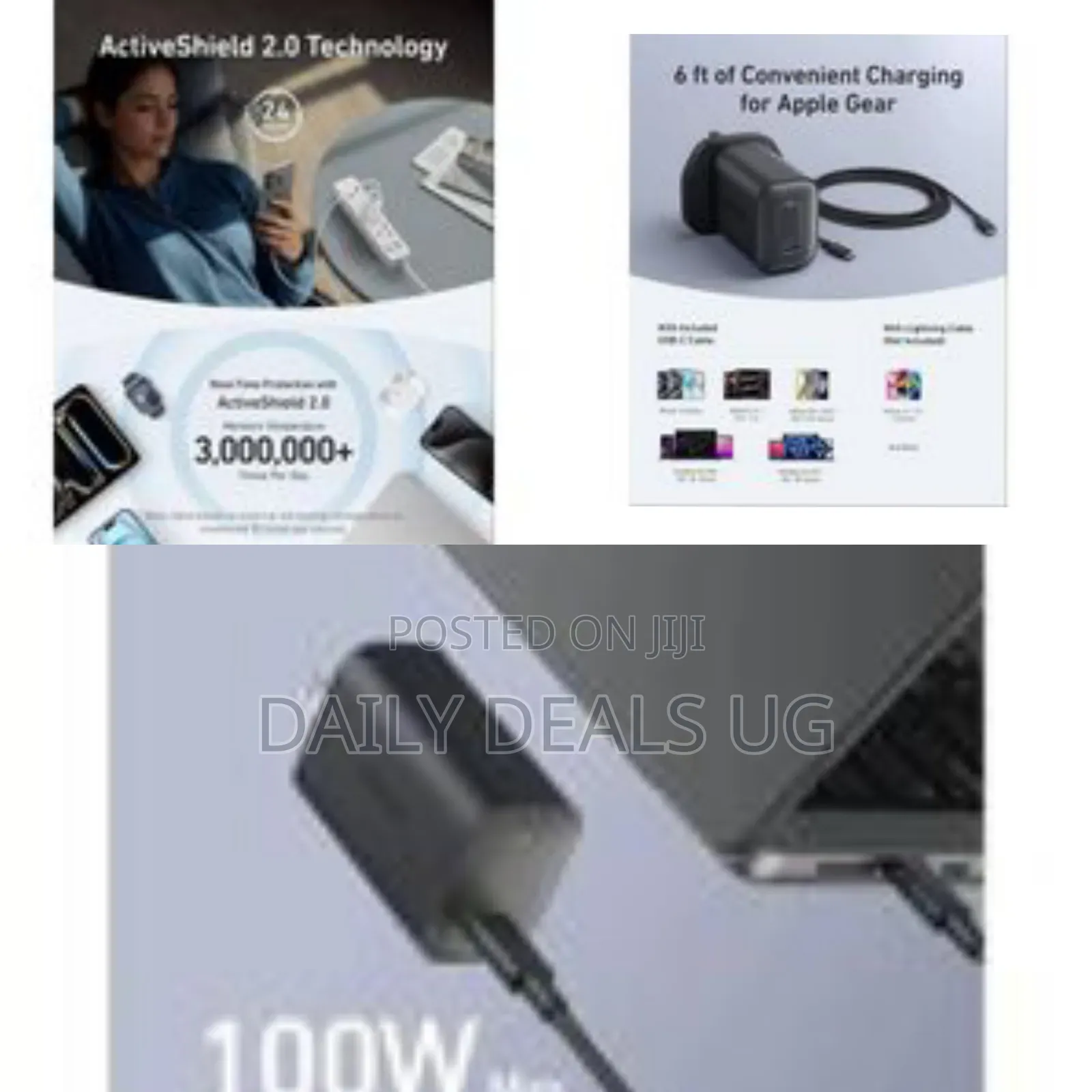 Anker Usb-C Fast Charger With a Usb-C Cable - Multicolor