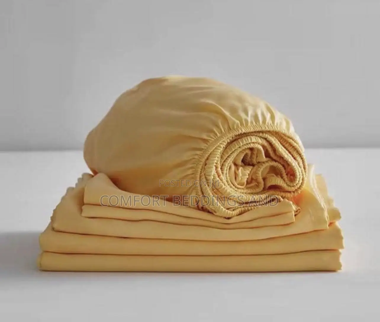 Plain Fitted Bedsheets 5*6, 6*6