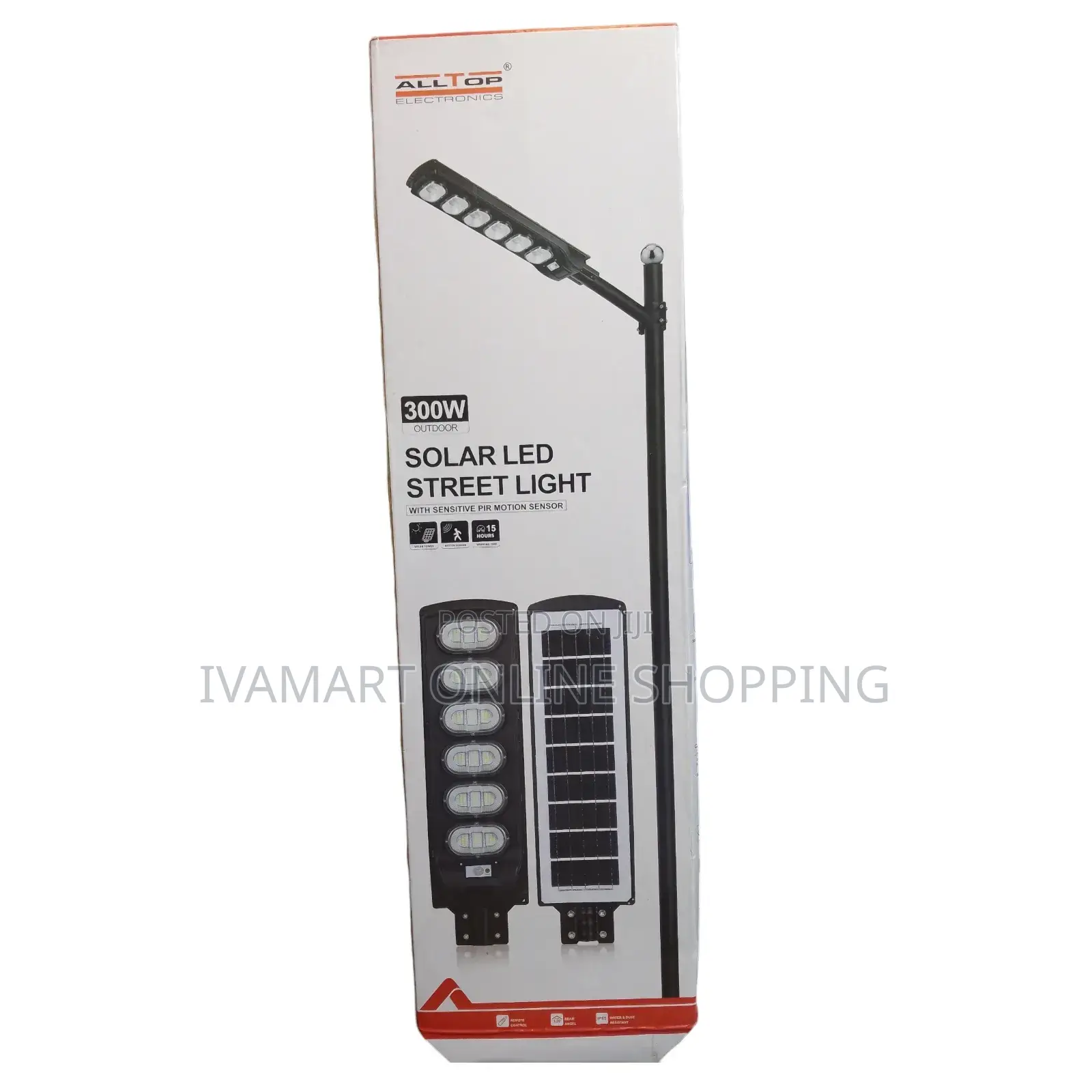 Alltop 300w Outdoor Solar Led Street Light.