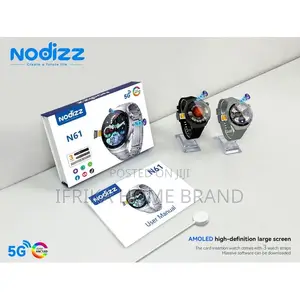 Nodizz -N61 5g/ Wireless Smart Watch for Men With Sim Card