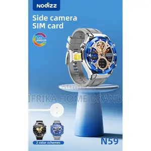 Nodizz-n59 Smart Watch With Side Camera & Sim Card Slot