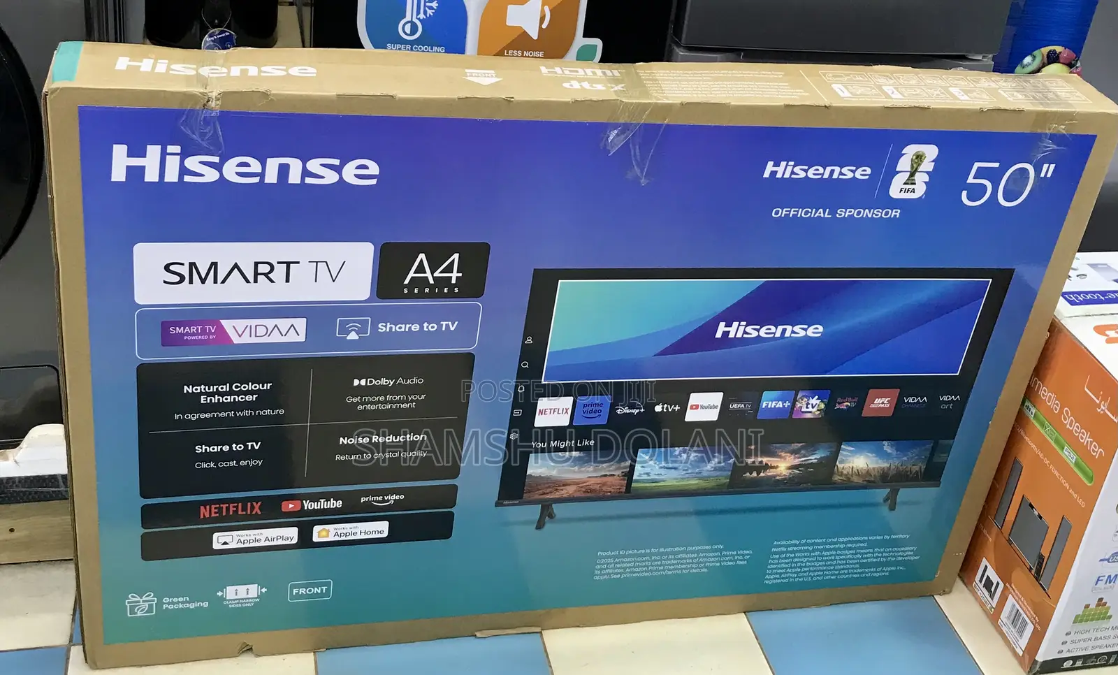 Hisense 50” Smart Television