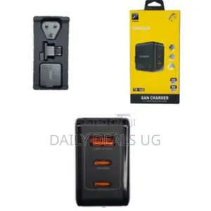 Senior Usb C Wall Charger 3-Port Gan Pd Fast Charging Dual