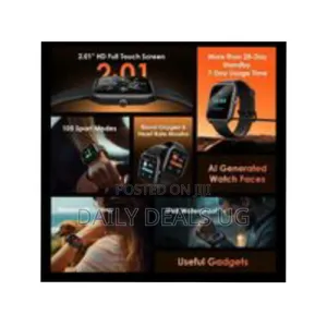 Oraimo Watch 5 Lite (Osw-804) - Smartwatch With 2.01" Hd Full Touch