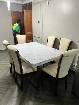 Modern Hardwood Dinning Set