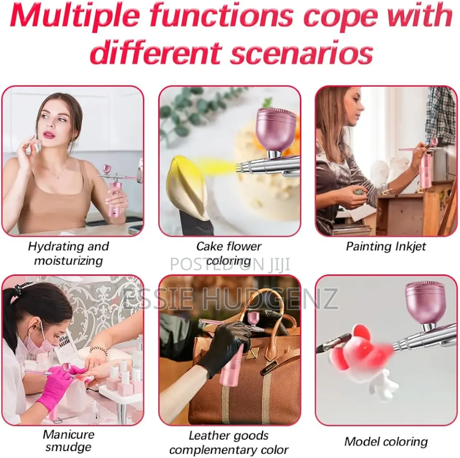 Rechargeable Cordless Air Brush Kit