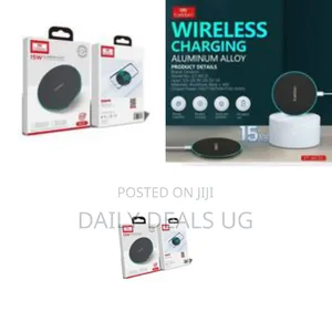 Earldom Wc31 15w Aluminum Alloy Wireless Charging Pad Stand-Multicolor