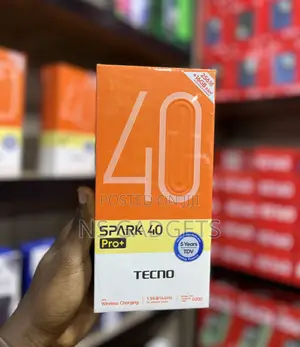 New Tecno Spark 40 Pro+ 256 GB Black