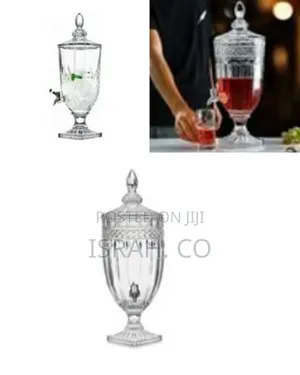 4.8 Liters Glass Beverage
