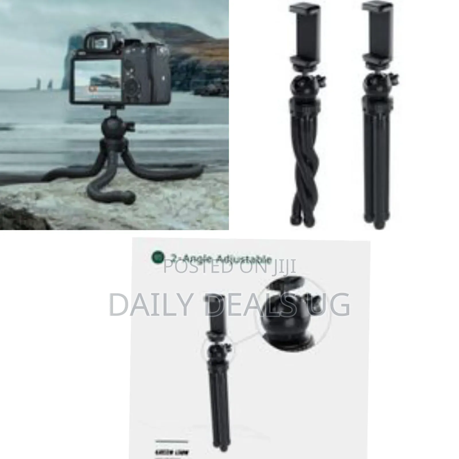 Flexible Tripod With Foam Grips - Multicolor