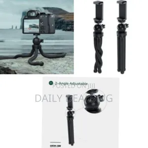 Flexible Tripod With Foam Grips - Multicolor