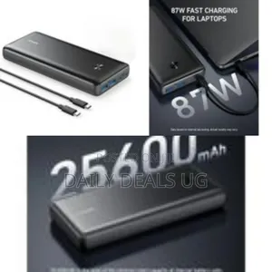 Anker High-Capacity Portable Power Bank - Multi-Device Charging