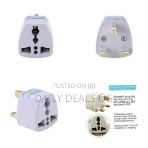 Universal Travel Adapter Plug - Global Power Converter - Multicolor