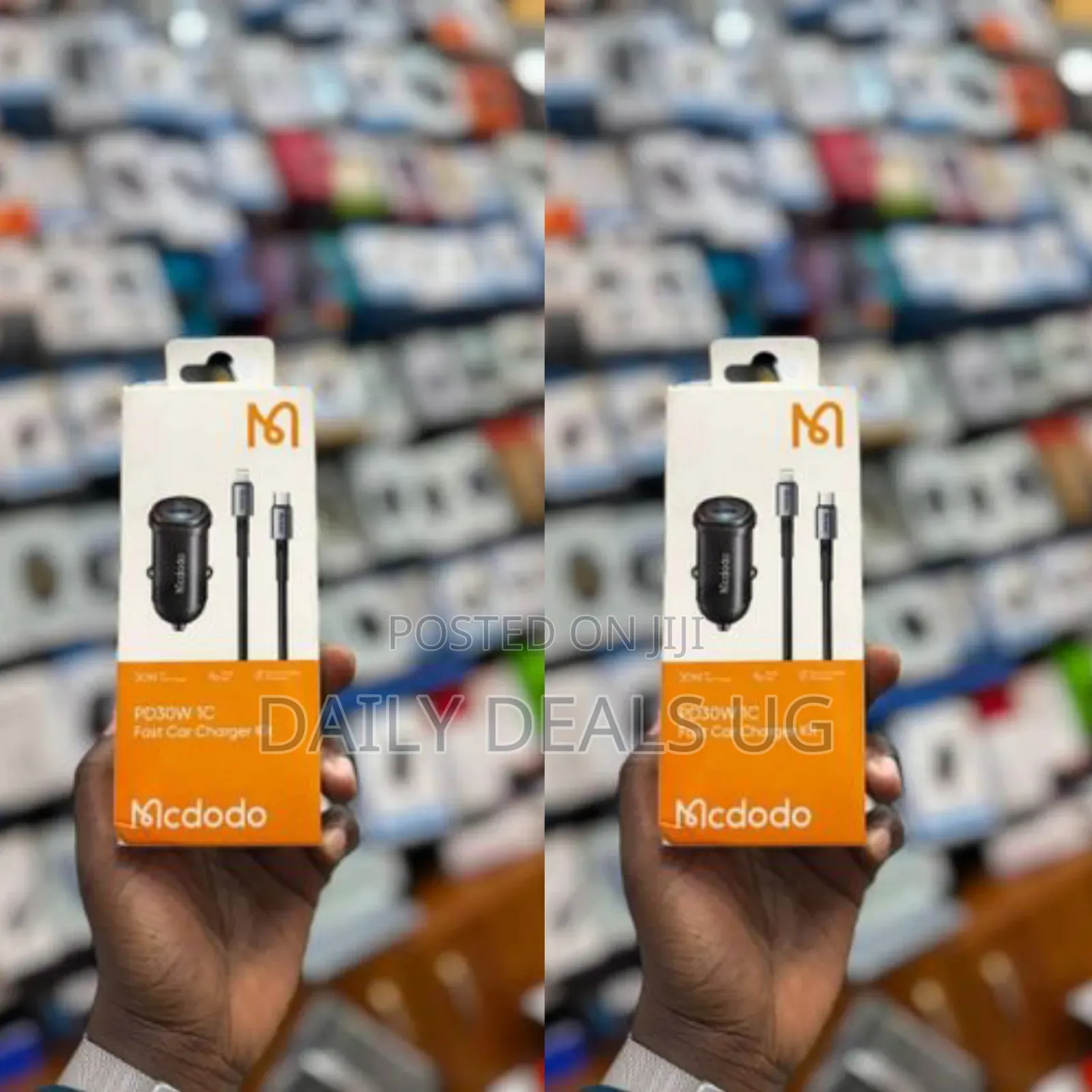 McDodo 30w Pd Fast Car Charger Kit - Multicolor