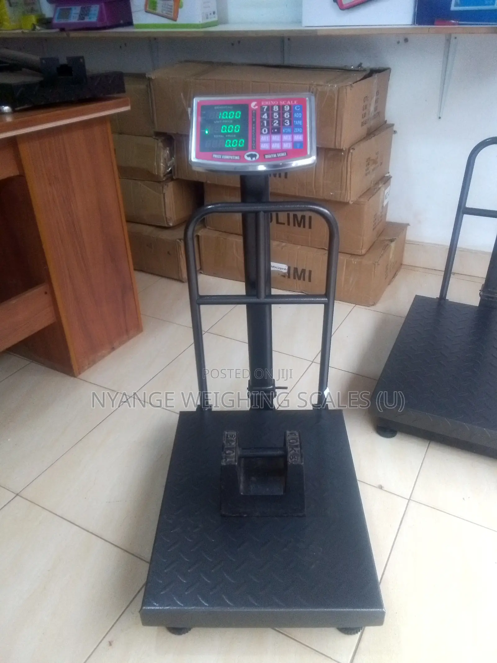 Bench Table Weigh Weighing Scales 340kg Platform Weighing Scales