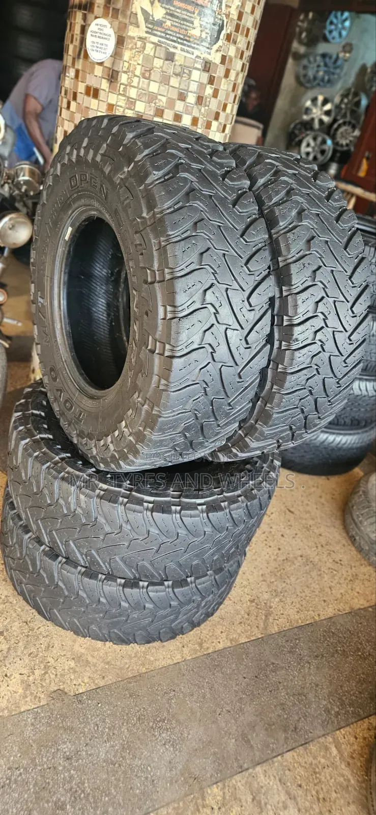 285 75 R16 Toyo Mt Open Country. Used but Still Gd Tires.